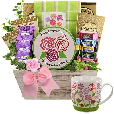 Gift Basket for Mom - A Lovely Garden