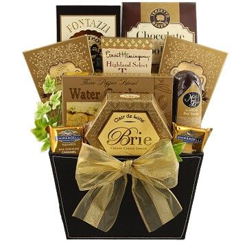 small corporate gift basket suitable for executives, clients and for administrative gifts