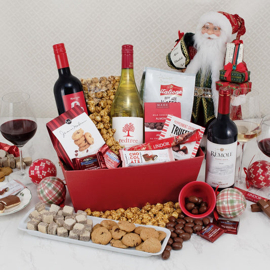 Wine Gift Basket Trio